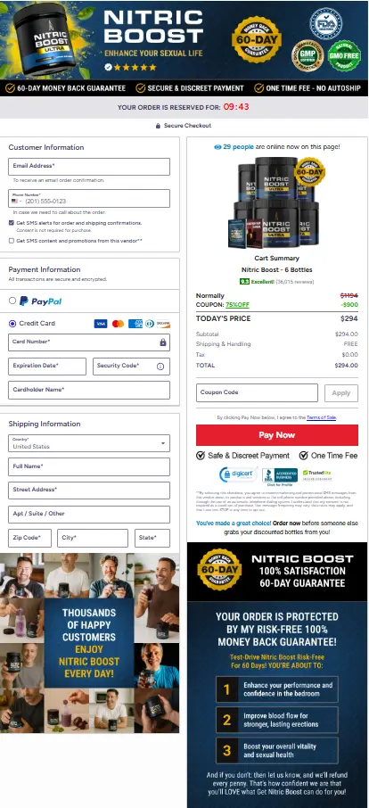  NitricBoost- Secure Page